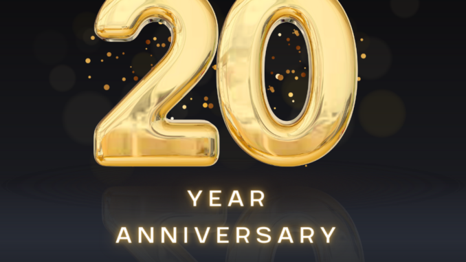 20 year anniversary